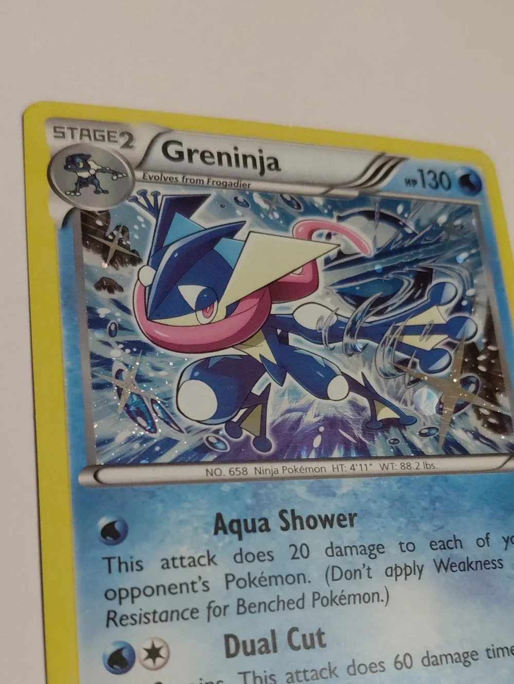 Greninja - XY Promo - Cosmos Holo Pokemon Card